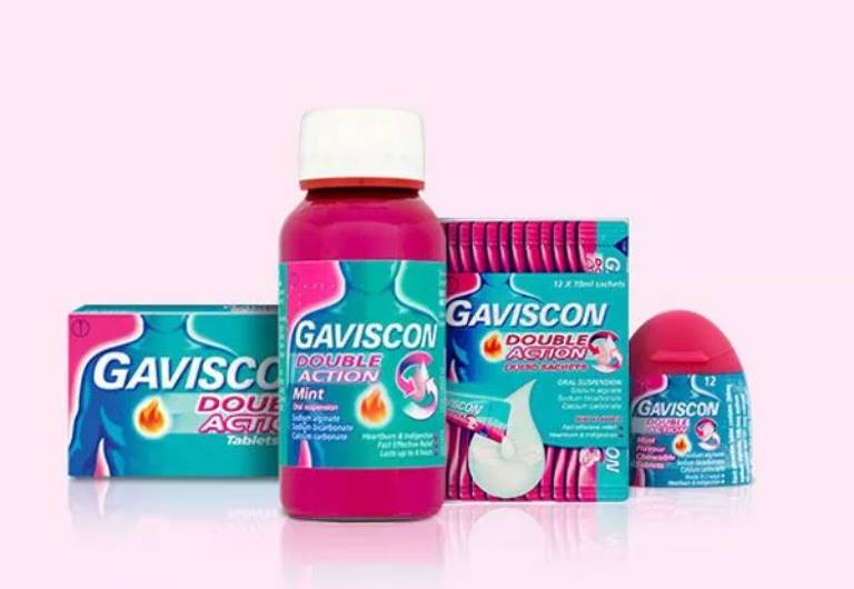 Thuốc chữa đau dạ dày Gaviscon Dual Action