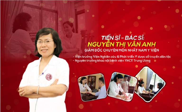 Tiến sĩ - Bác sĩ CKII Nguyễn Thị Vân Anh - người có hơn 30 năm kinh nghiệm điều trị các bệnh nam khoa