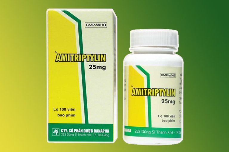 Thuốc chống trầm cảm 3 vòng Amitriptylin